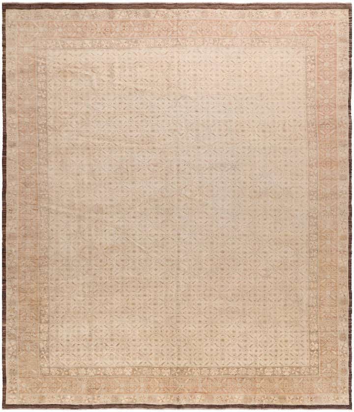 12' 10 x 15' Hand Knotted Oushak Wool Rug