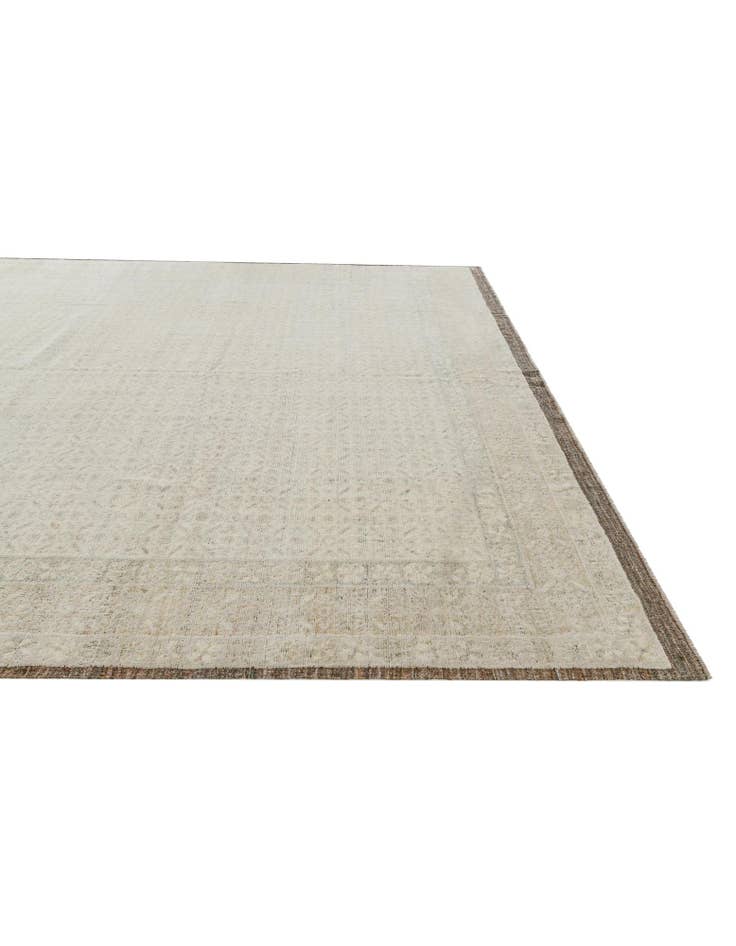 Detail image of 12' 8 x 15' Hand Knotted Oushak Wool Rug