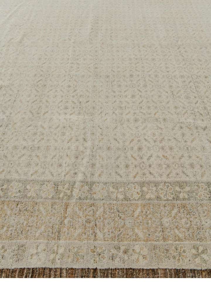 12' 8 x 15' Hand Knotted Oushak Wool Rug