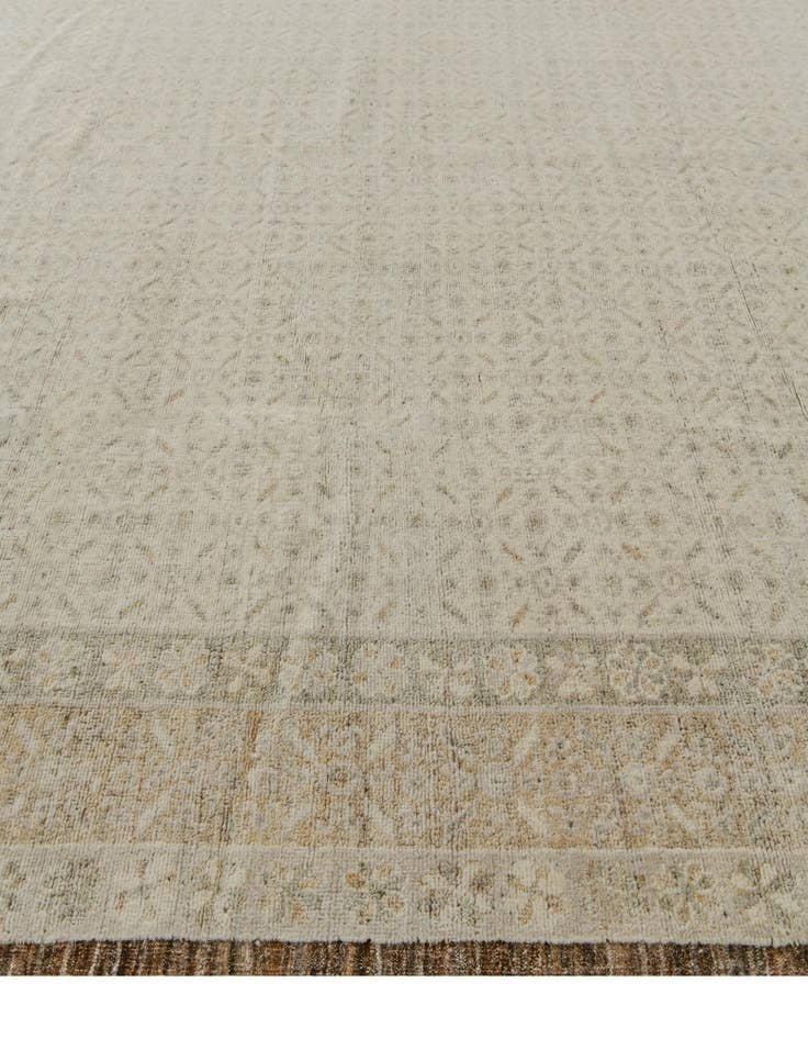 Detail image of 12' 8 x 15' Hand Knotted Oushak Wool Rug