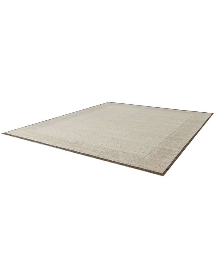 12' 8 x 15' Hand Knotted Oushak Wool Rug