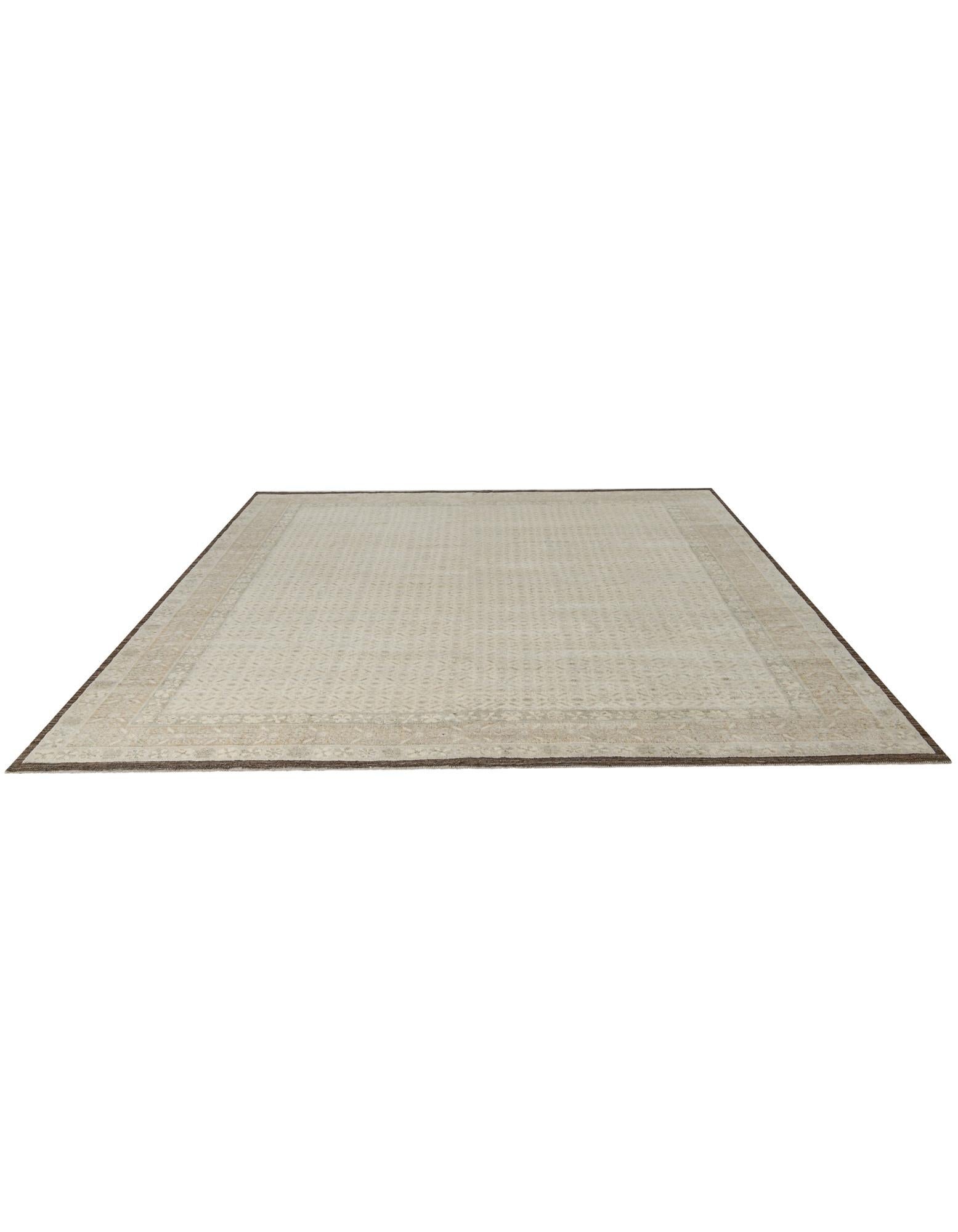 12' 8 x 15' Hand Knotted Oushak Wool Rug