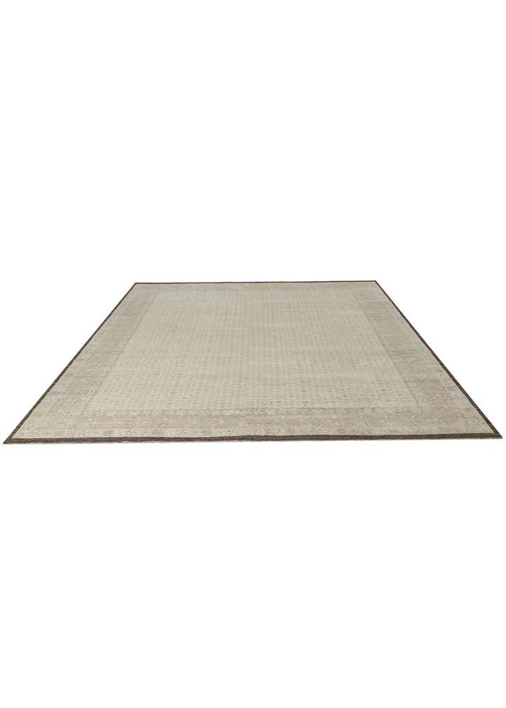 12' 8 x 15' Hand Knotted Oushak Wool Rug