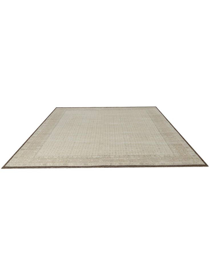 Detail image of 12' 8 x 15' Hand Knotted Oushak Wool Rug
