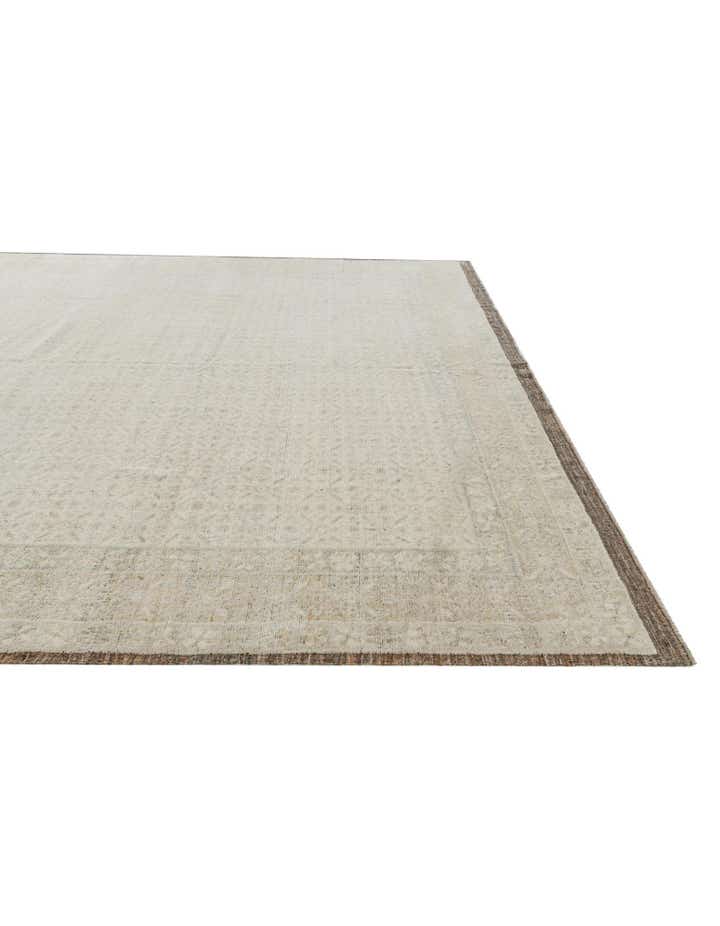 12' 8 x 15' Hand Knotted Oushak Wool Rug