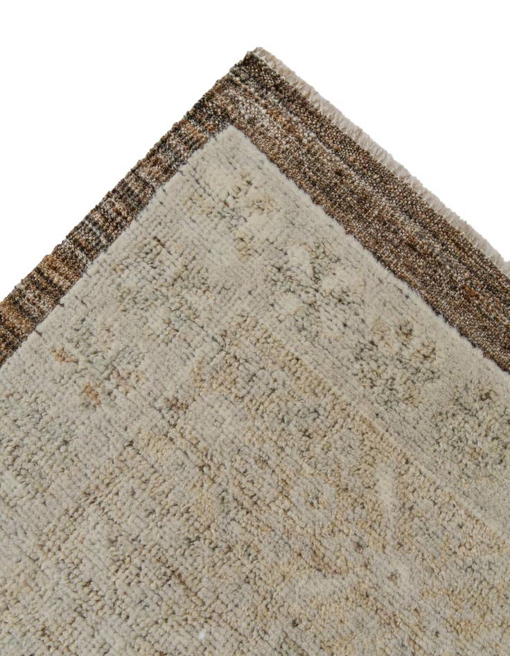 Detail image of 12' 8 x 15' Hand Knotted Oushak Wool Rug