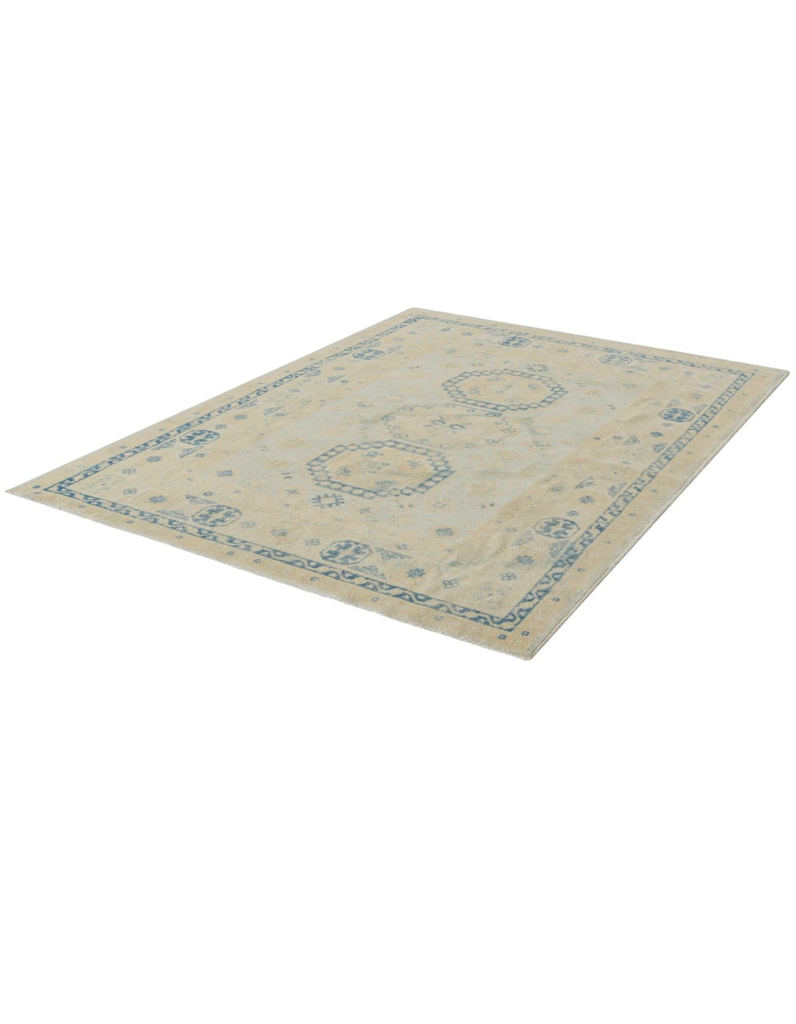 4' 10 x 6' 9 Hand Knotted Oushak Wool Rug