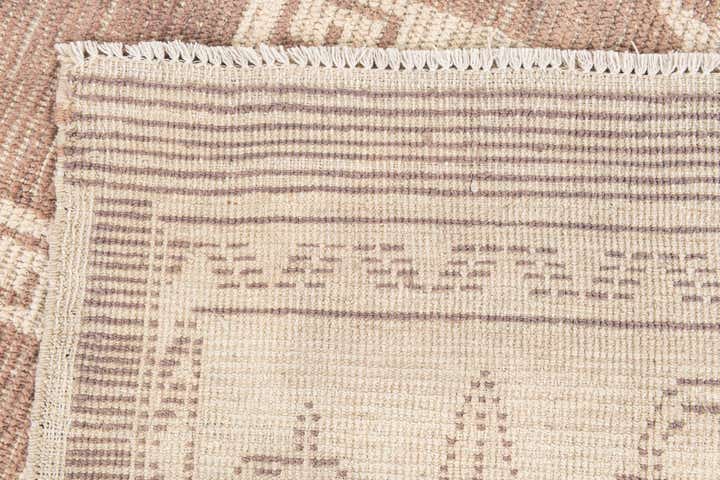 9' 6 x 11' 8 Hand Knotted Oushak Wool Rug