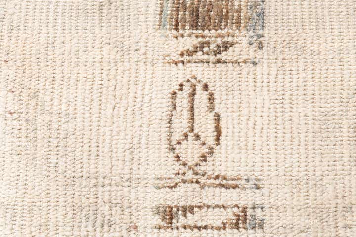 9' 6 x 11' 8 Hand Knotted Oushak Wool Rug