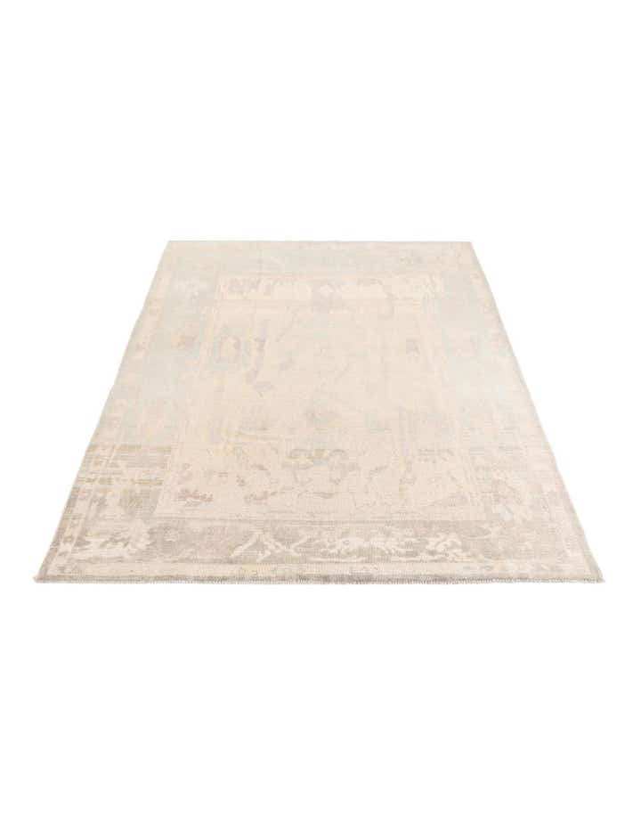 8' 3 x 10' 3 Hand Knotted Oushak Wool Rug