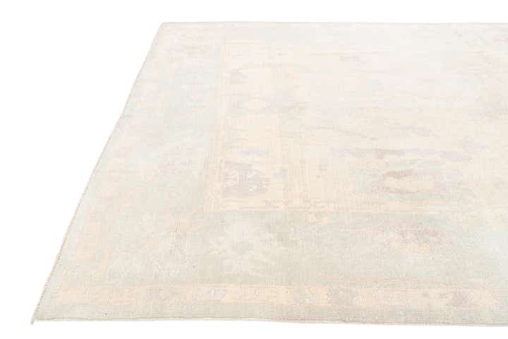 8' 3 x 10' 3 Hand Knotted Oushak Wool Rug
