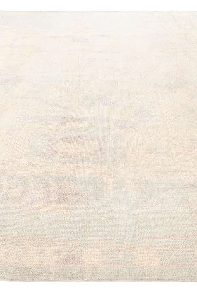 8' 3 x 10' 3 Hand Knotted Oushak Wool Rug