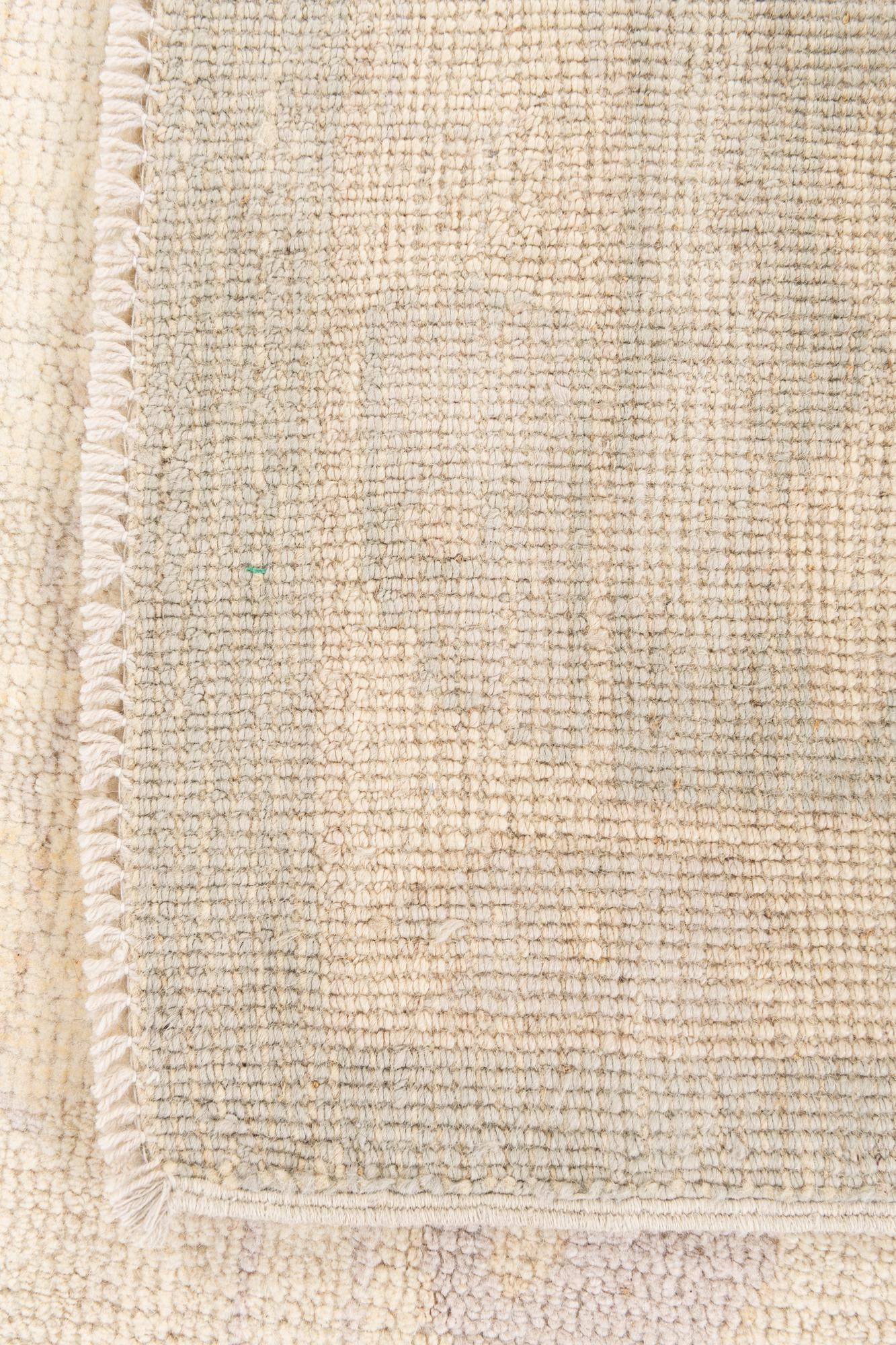 8' 3 x 10' 3 Hand Knotted Oushak Wool Rug