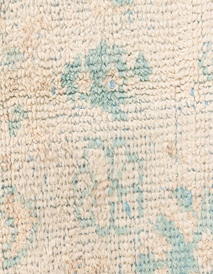 Detail image of 4' 1 x 6' 2 Hand Knotted Oushak Wool Rug