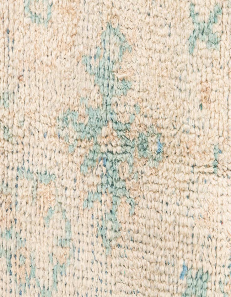 Detail image of 4' 1 x 6' 2  Hand Knotted Oushak Wool Rug
