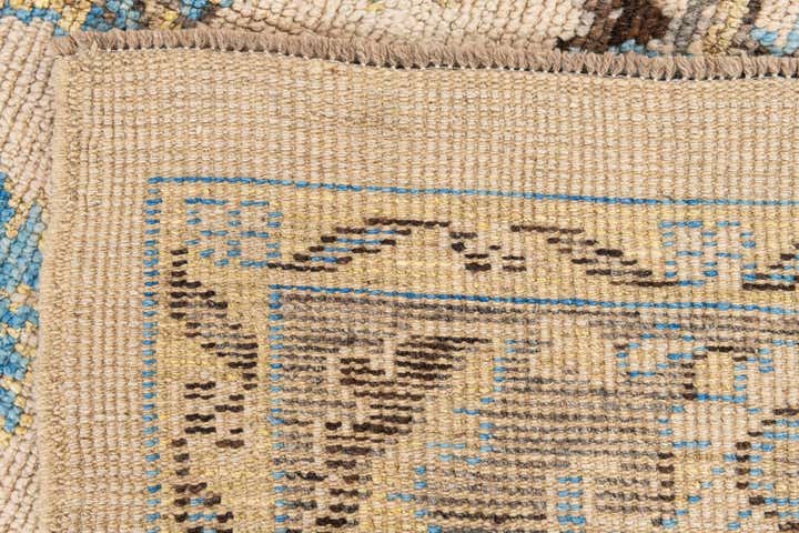 6' 6 x 9' 8 Hand Knotted Oushak Wool Rug