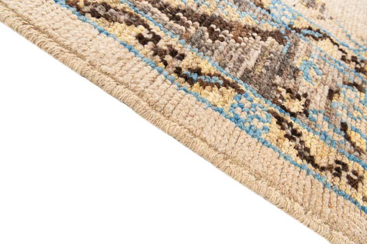 6' 6 x 9' 8 Hand Knotted Oushak Wool Rug