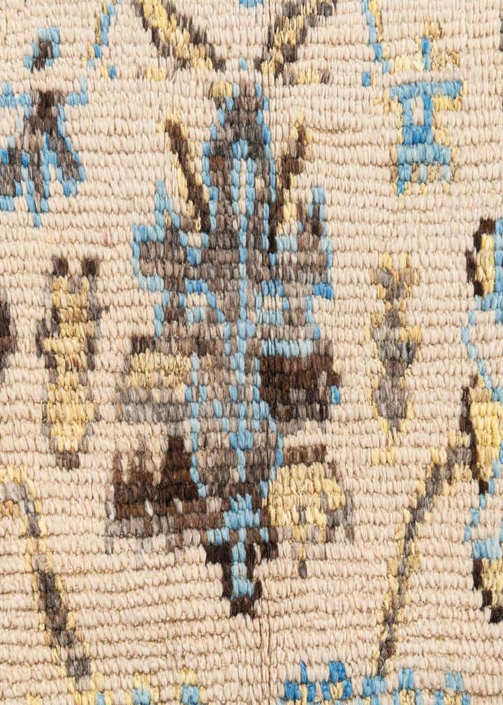 6' 6 x 9' 8 Hand Knotted Oushak Wool Rug