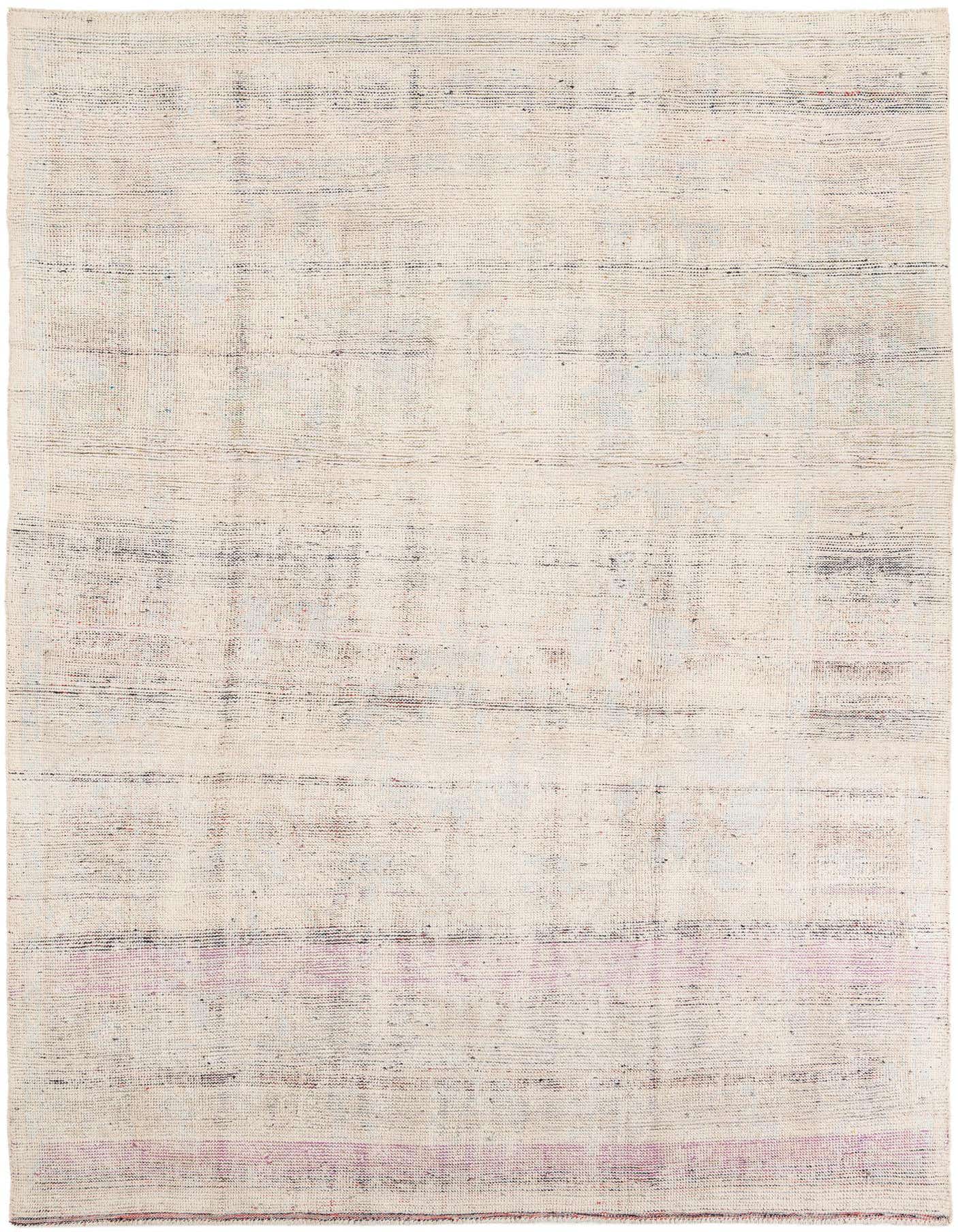 8' 5 x 11' 10 Hand Knotted Oushak Wool Rug
