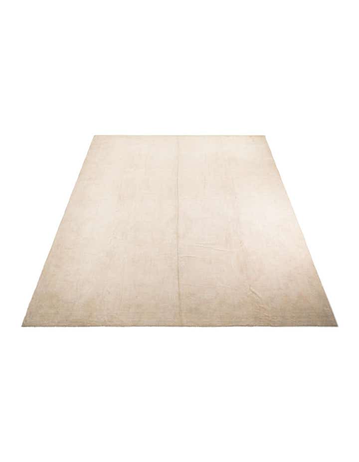 12' 3 x 14' 9 Hand Knotted Oushak Wool Rug