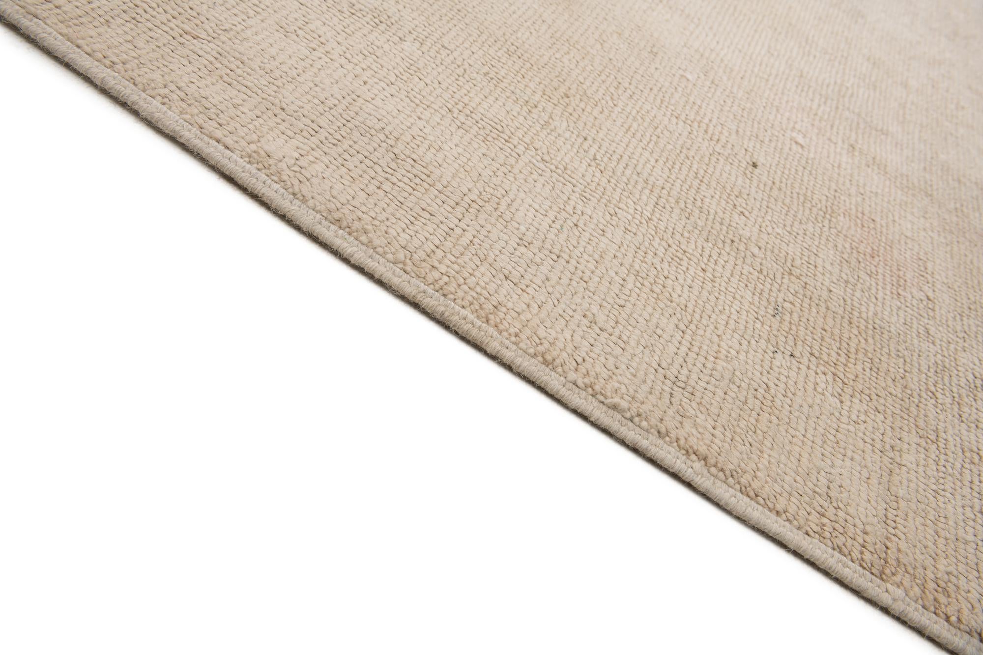 12' 3 x 14' 9 Hand Knotted Oushak Wool Rug