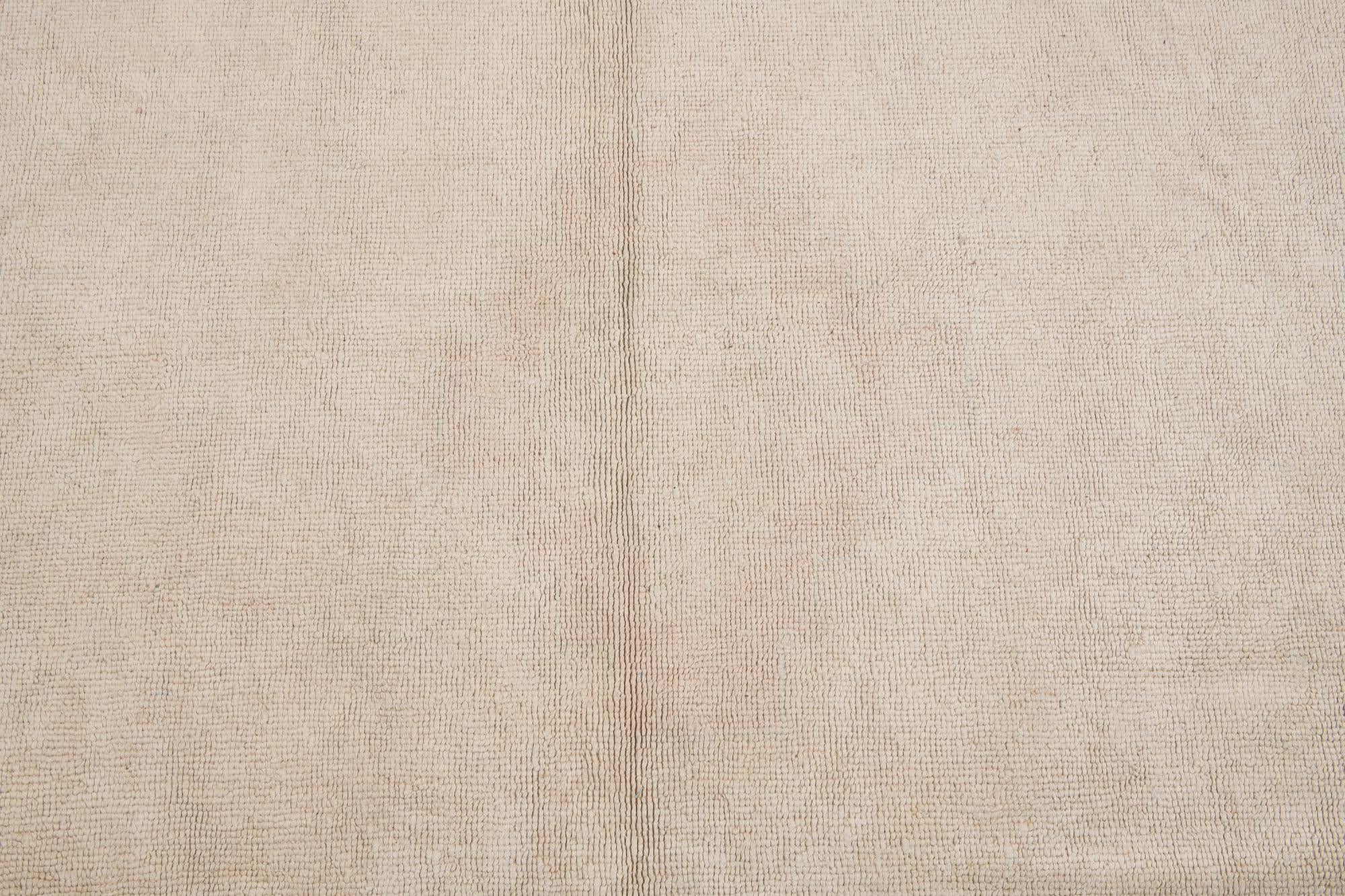 12' 3 x 14' 9 Hand Knotted Oushak Wool Rug
