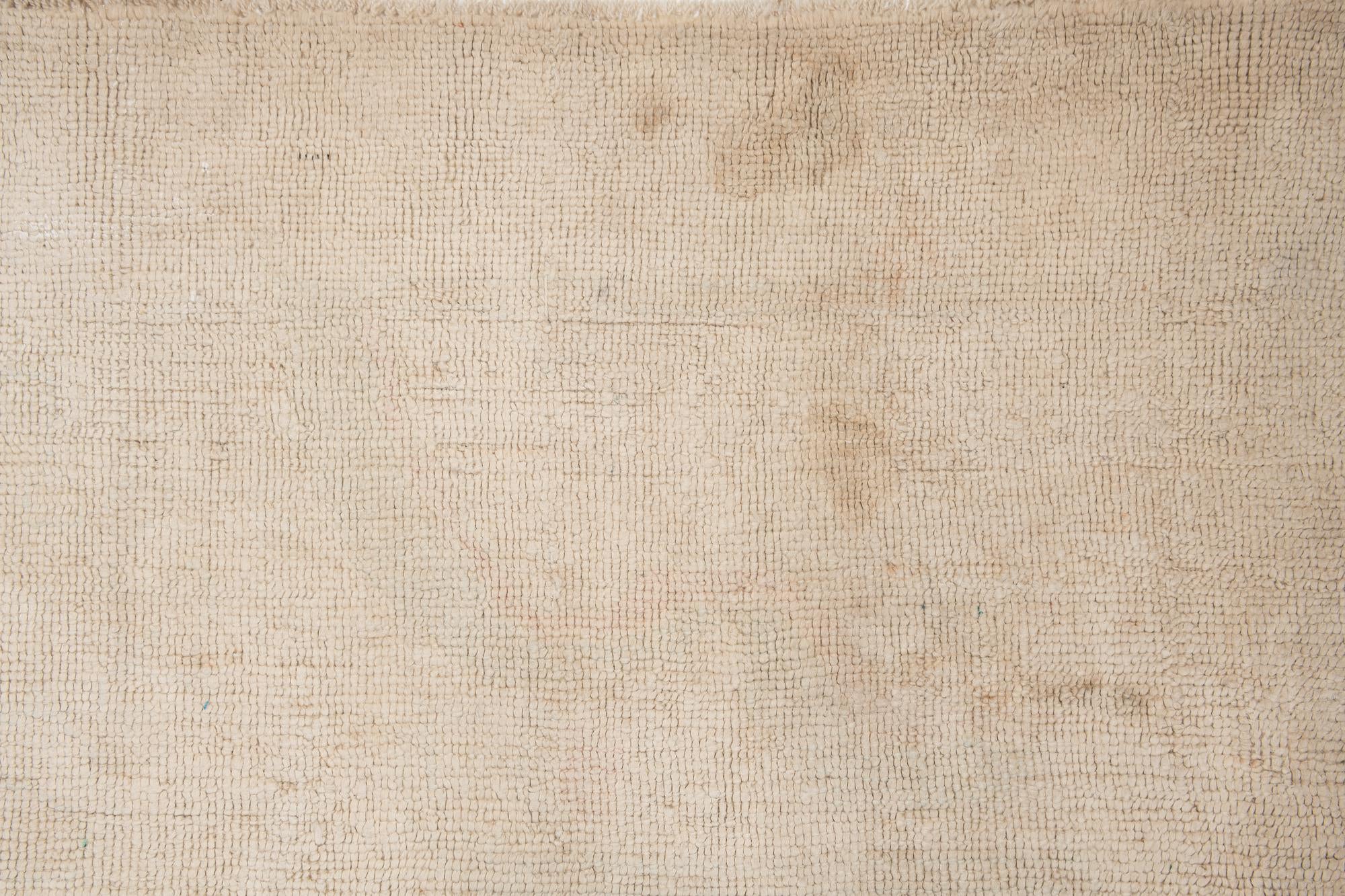 12' 3 x 14' 9 Hand Knotted Oushak Wool Rug