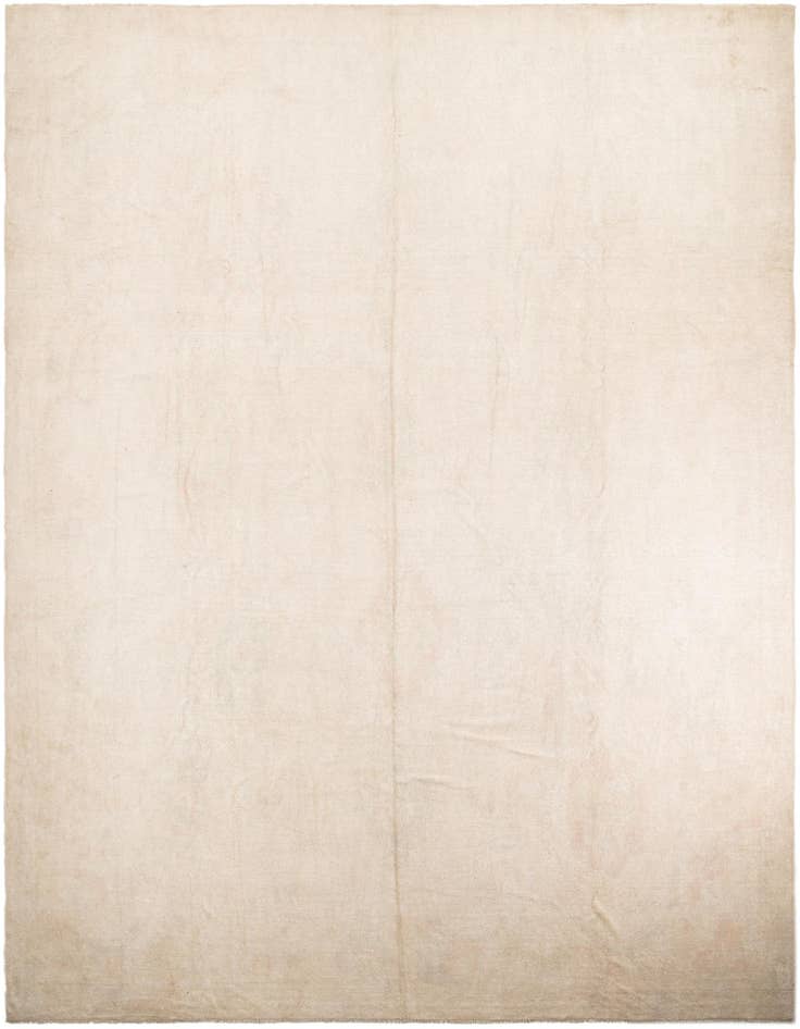 Detail image of 12' 3 x 14' 9 Hand Knotted Oushak Wool Rug