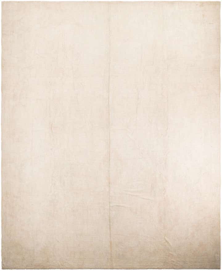 12' 3 x 14' 9 Hand Knotted Oushak Wool Rug