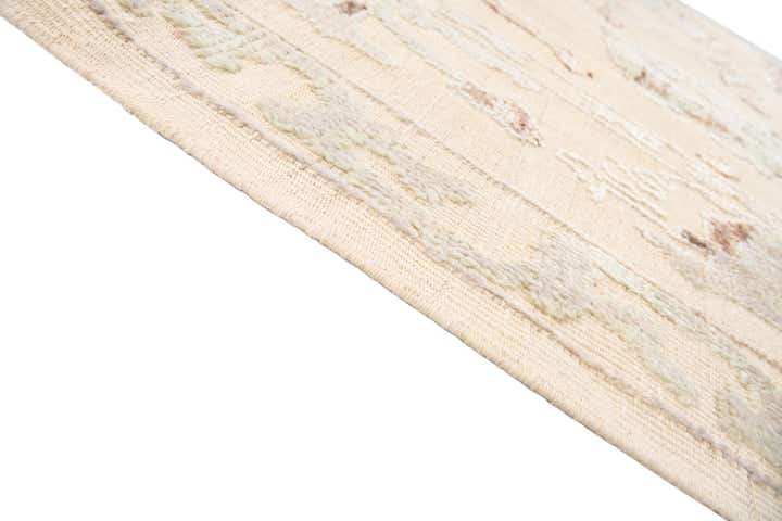 9' 2 x 12' 1 Hand Knotted Oushak Wool Rug