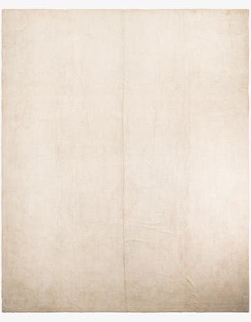 12' 3 x 14' 9 Hand Knotted Oushak Wool Rug