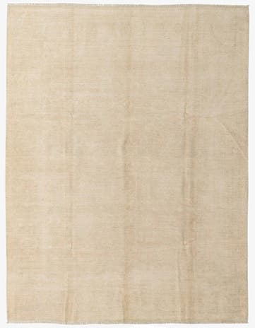 8' x 10' 5 Hand Knotted Oushak Wool Rug