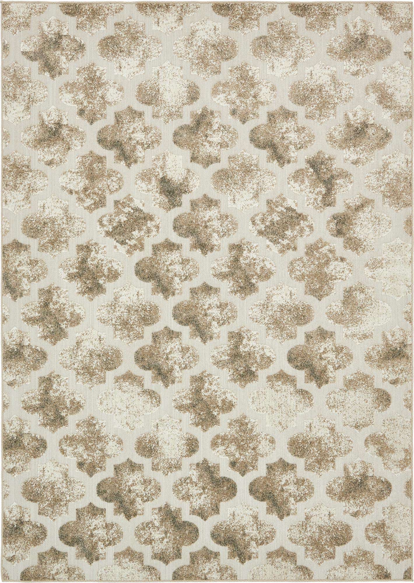7' x 10' Easy-Clean Lattice Indoor / Outdoor Rug