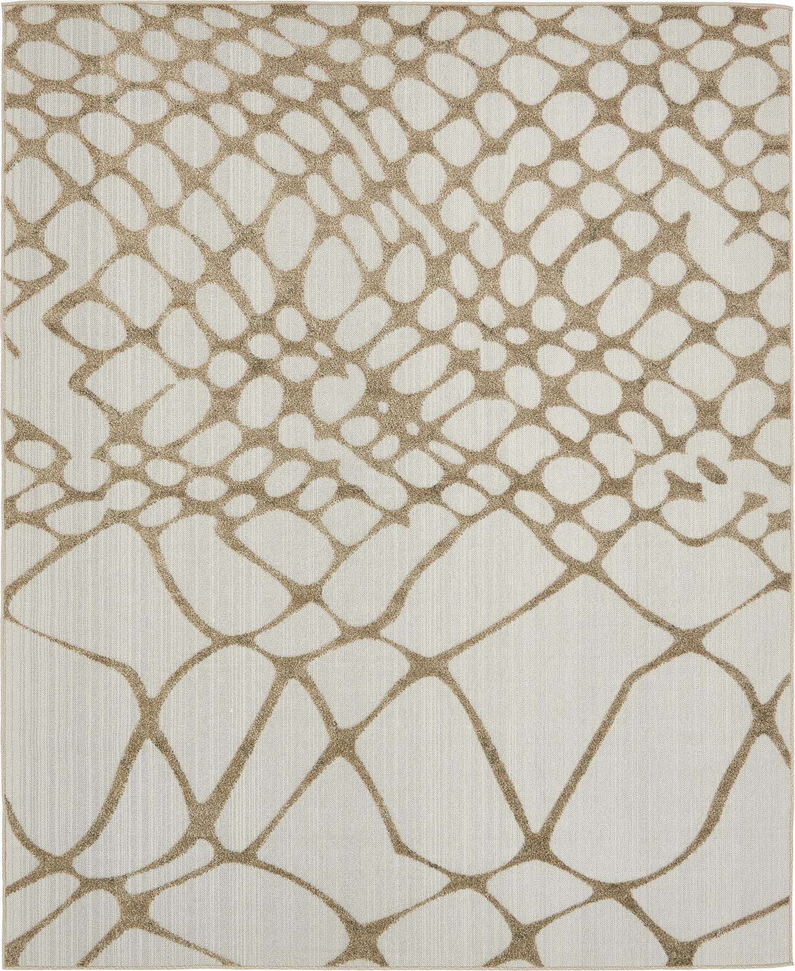 8' x 10' Easy-Clean Modern Indoor / Outdoor Rug