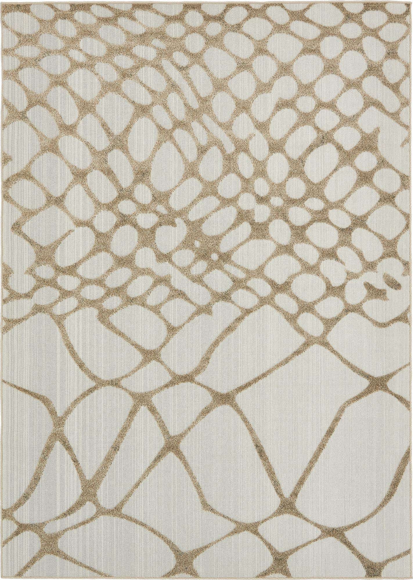 7' x 10' Easy-Clean Modern Indoor / Outdoor Rug