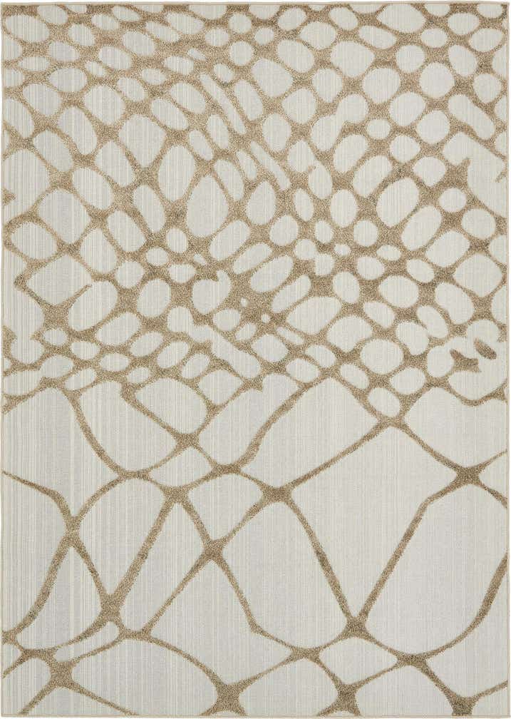 7' x 10' Easy-Clean Modern Indoor / Outdoor Rug