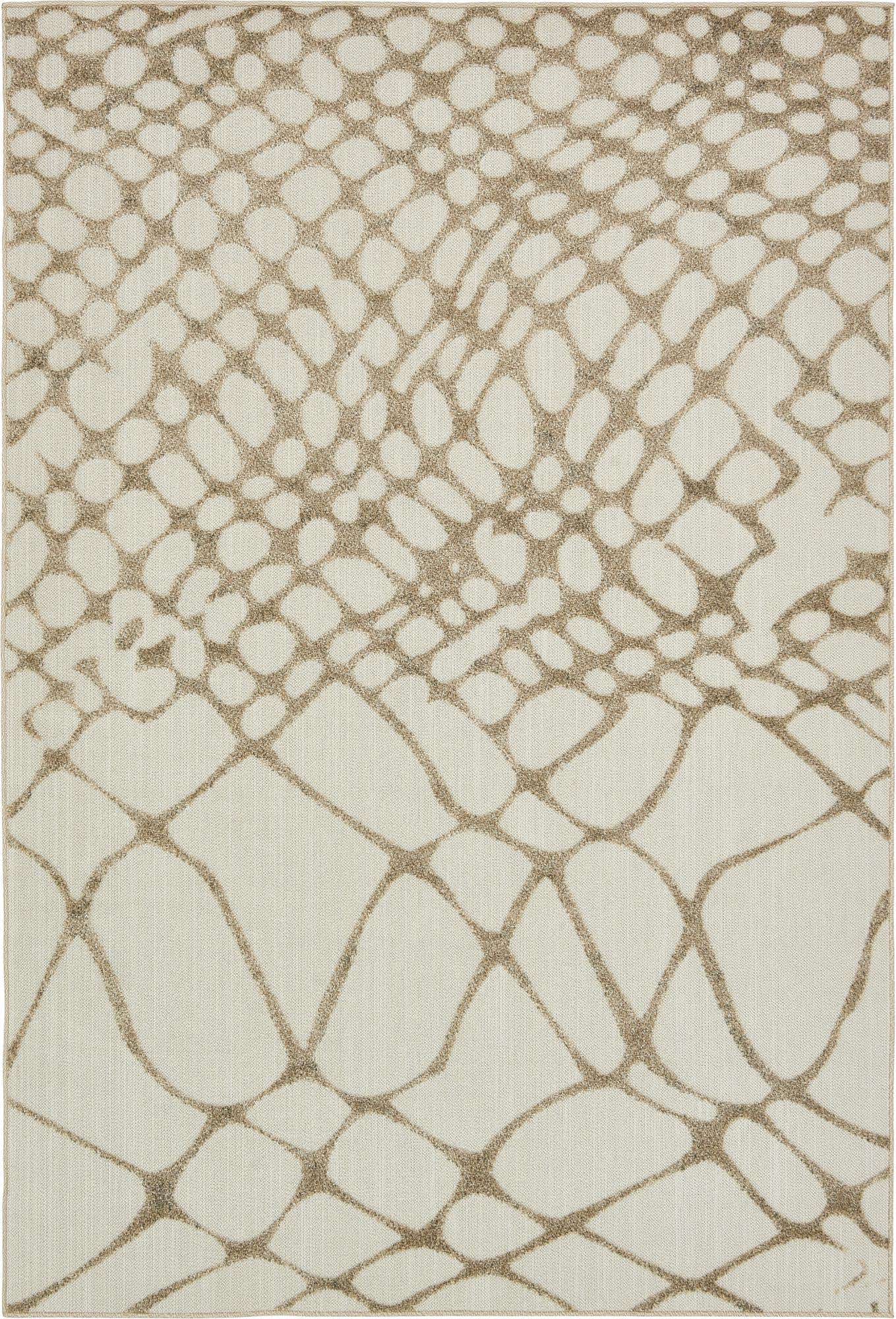 6' x 9' Easy-Clean Modern Indoor / Outdoor Rug