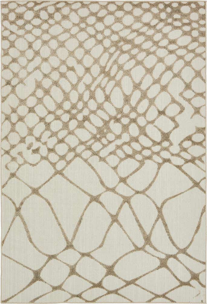 6' x 9' Easy-Clean Modern Indoor / Outdoor Rug