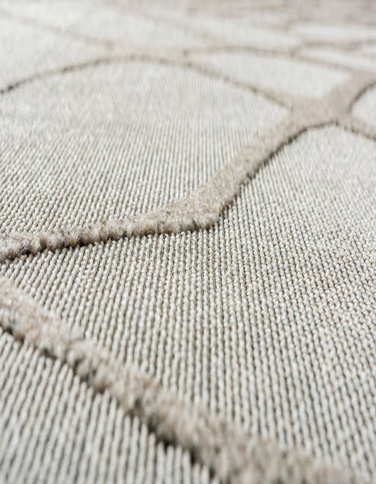 Detail image of 8' x 10'  Washable Modern Indoor / Outdoor Rug