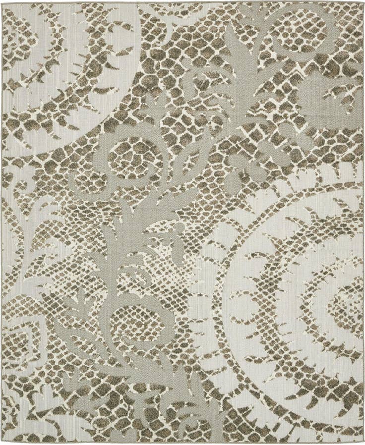 Detail image of 8' x 10' Easy-Clean Modern Indoor / Outdoor Rug