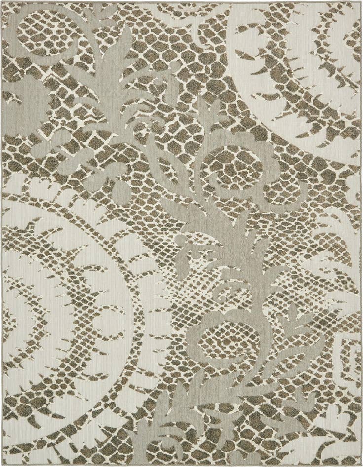 Detail image of 7' x 10' Easy-Clean Modern Indoor / Outdoor Rug