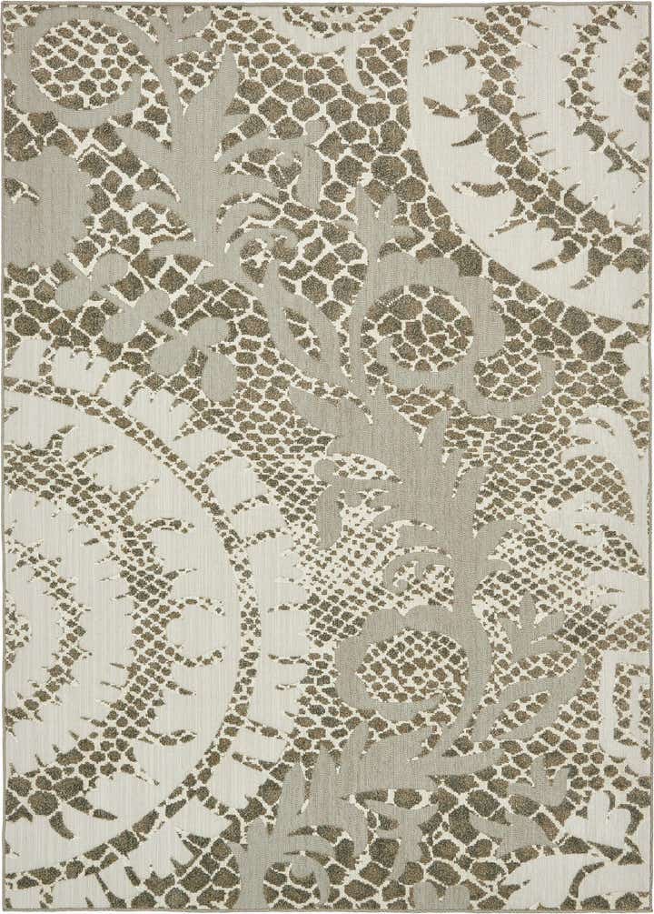 7' x 10' Easy-Clean Modern Indoor / Outdoor Rug