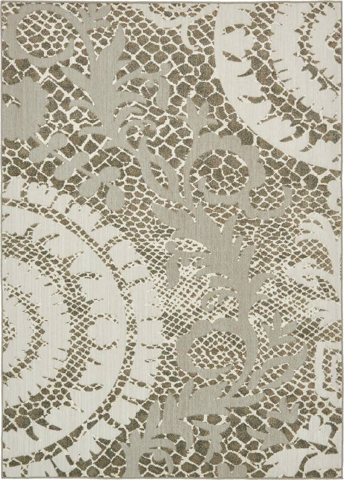 Detail image of 7' x 10' Easy-Clean Modern Indoor / Outdoor Rug