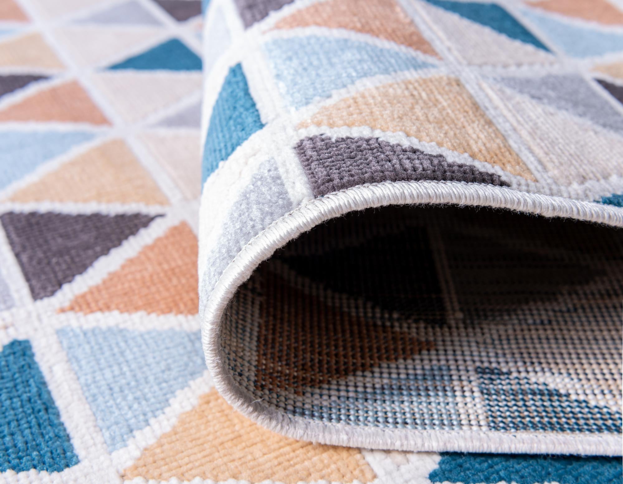 9' x 12' Easy-Clean Oasis Indoor / Outdoor Rug