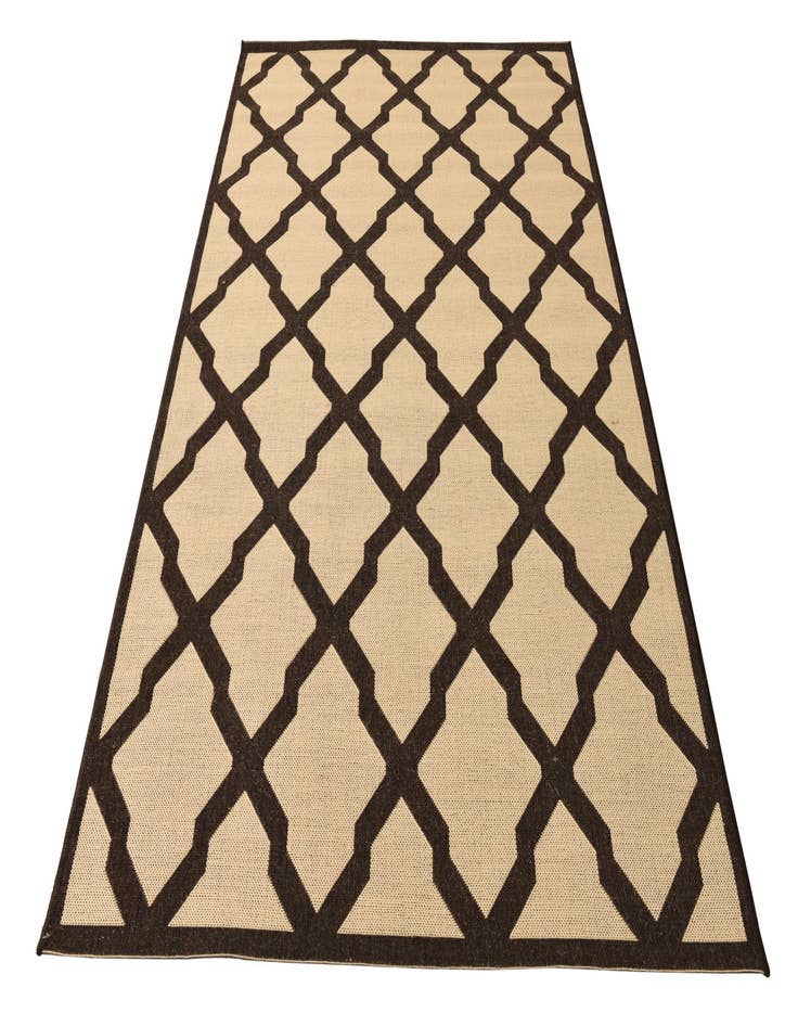 Detail image of 5' x 7' 6  Washable Trellis Indoor / Outdoor Rug