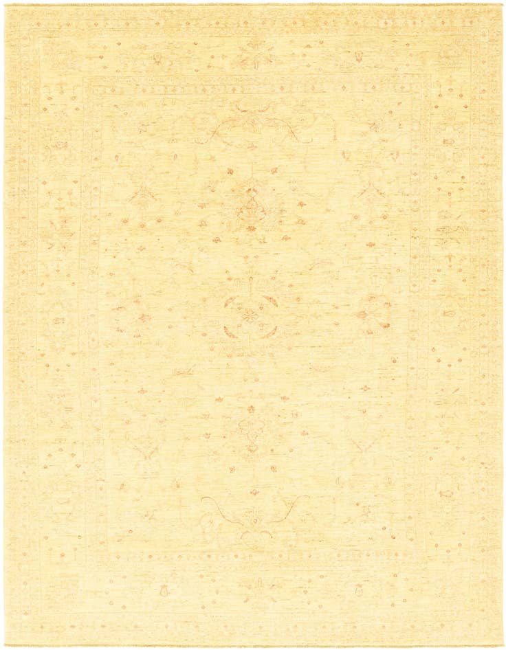 Detail image of 6' 10 x 9' 7 Hand Knotted Over-Dyed Ziegler Rug