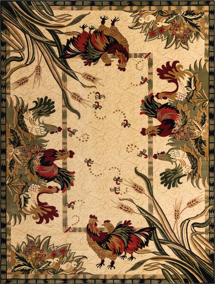 Detail image of 10' x 13' Pastoral Rug