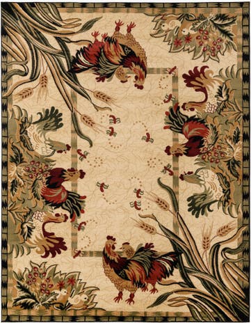 7' 10 x 10' Pastoral Rug