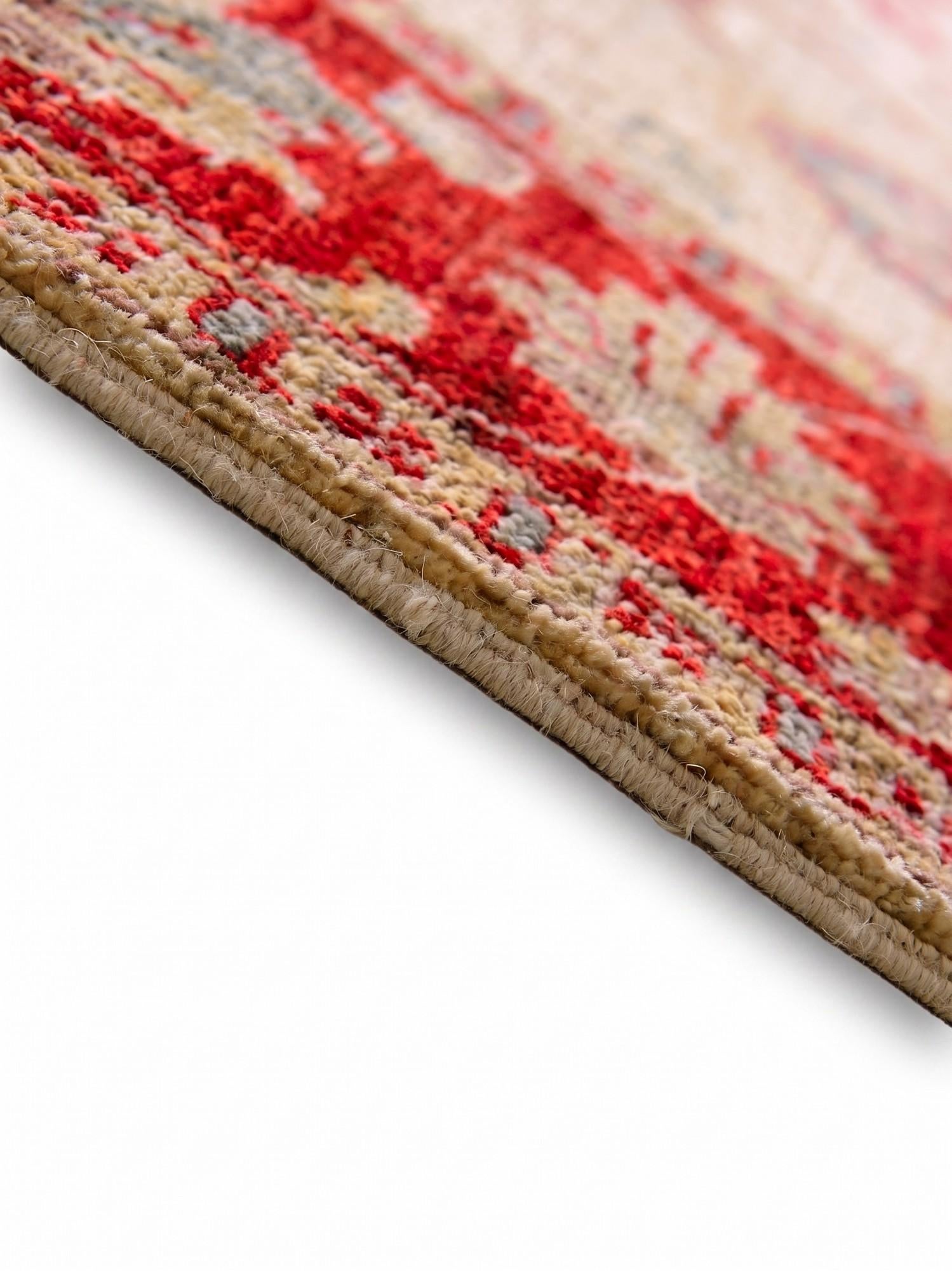 130cm x 180cm Hand Knotted Pershawar Ziegler Rug
