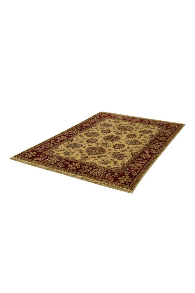 4' 2 x 6' 3 Hand Knotted Pershawar Ziegler Rug